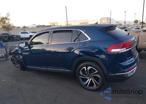 2020 Volkswagen Atlas Cross Sport 3.6L V6 Sel Premium from USA, damaged, VIN 1V2NE2CA9LC211710